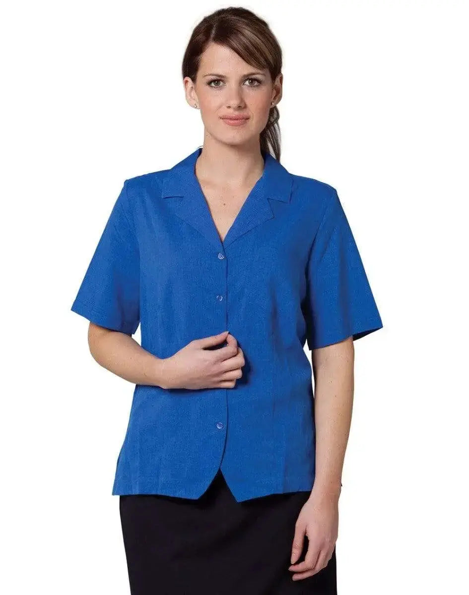 BENCHMARK Women's CoolDry Short Sleeve Overblouse M8614S Metro Workwear.